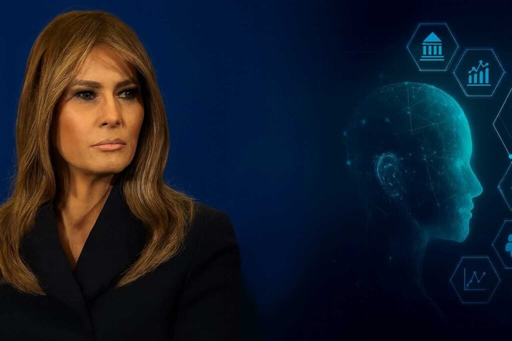 Melania Trump, AI Media, and Politics