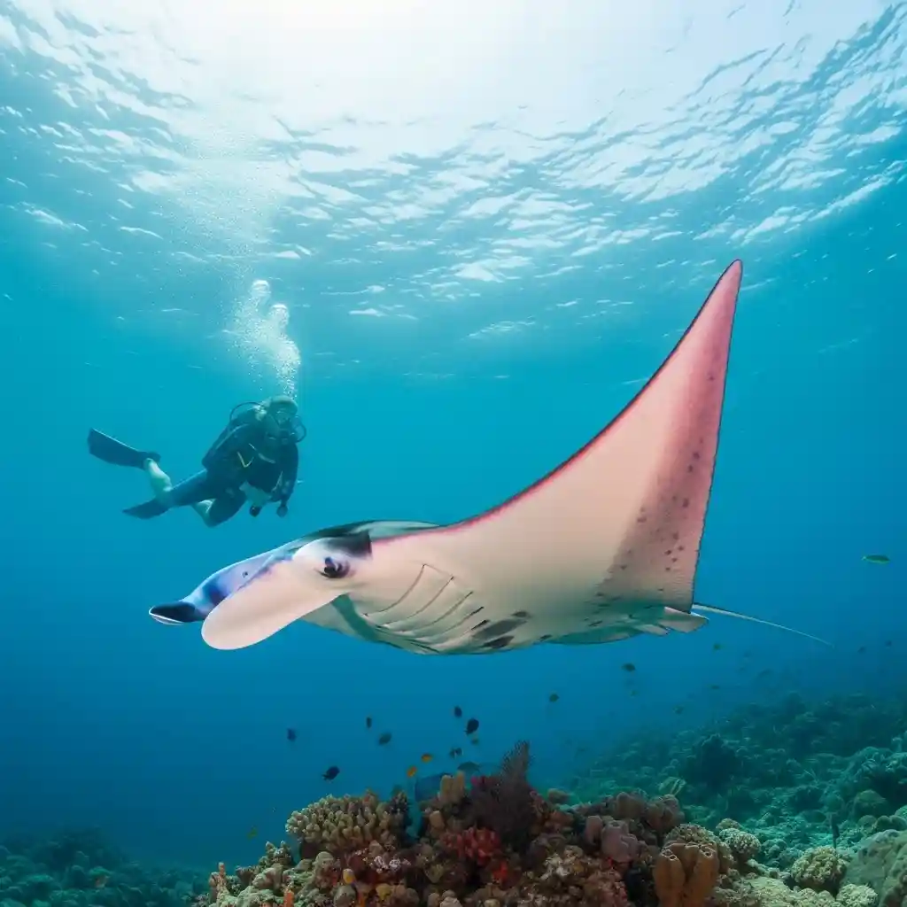 pink-manta-ray-great-barrier-reef-unicorn 