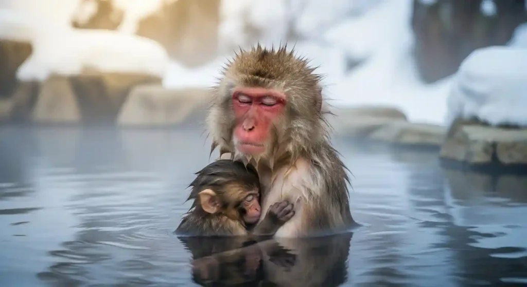 snow-monkeys-hot-springs-japan